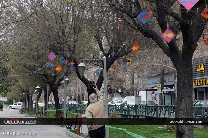 خلق آثار هنری در سطح شهر تهران با رویکرد بهار در رویداد بهارستان