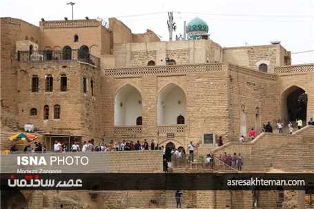 مجموعه آبی آبشارهای شوشتر در نوروز 96‎