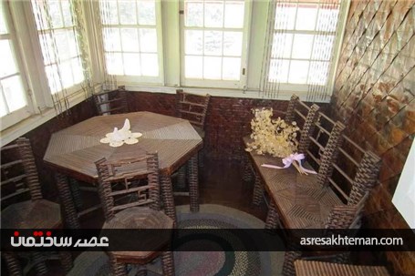 خانه ای از جنس مطبوعات +تصاویر