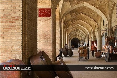بازار کرمان طولانی‌ترین راسته بازار ایران+تصاویر