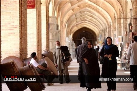 بازار کرمان طولانی‌ترین راسته بازار ایران+تصاویر