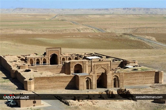لقمان بابا و کاروانسرای شرف؛ یادگار کهن ایرانیان در شهرستان سرخس+‌ تصاویر
