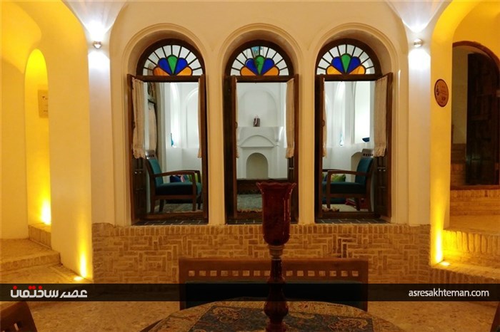 باغ عمارت قجری فتح‌آباد نگین گردشگری کرمان+تصاویر