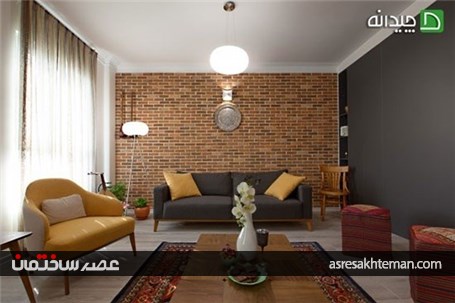 خانه ایرانی مدرن، چاردیواری آجری مهدی و سرور!