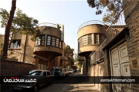 تنها کوچه قرینه تهران را ببینید + تصاویر