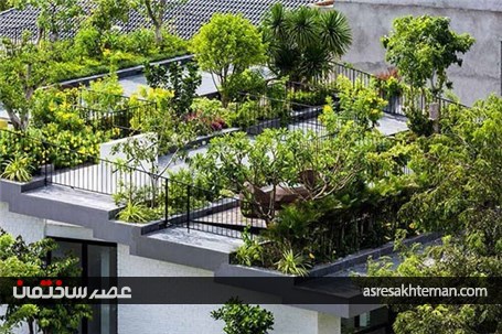 ایده جذاب برای طراحی تراس و پشت بام