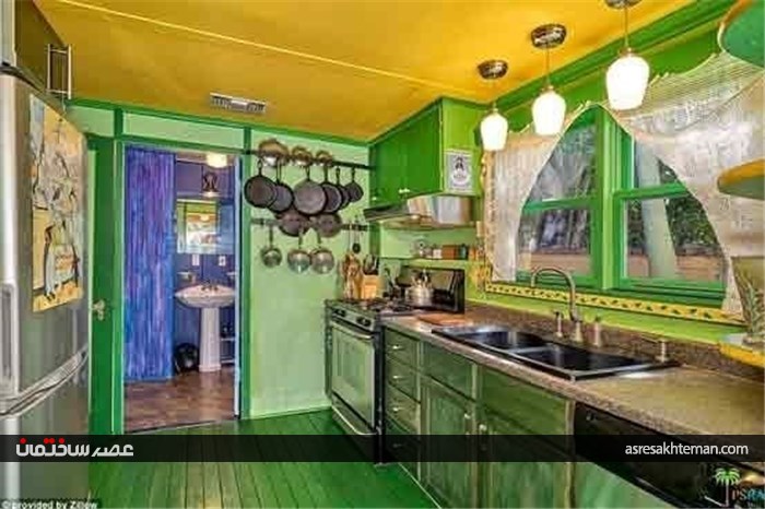 رنگارنگ‌ترین خانه دنیا +تصاویر