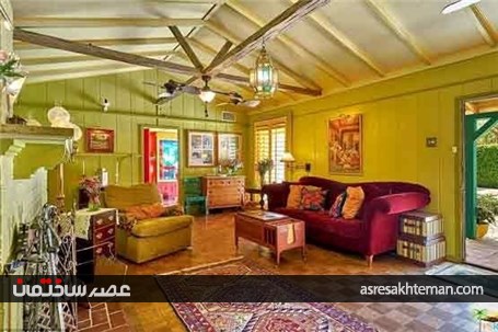 رنگارنگ‌ترین خانه دنیا +تصاویر