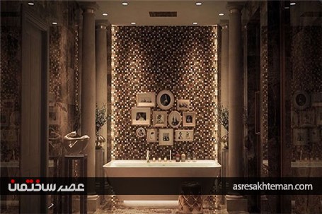 طراحی حمام لوکس با ایده های خاص