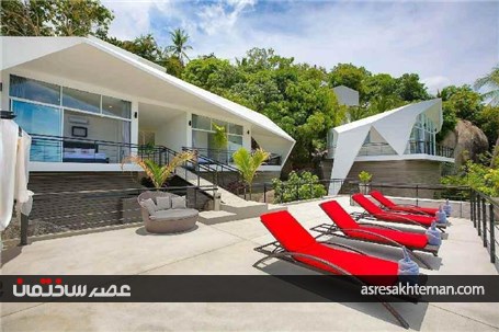 ساختمانی با کنتراستی باشکوه در تایلند