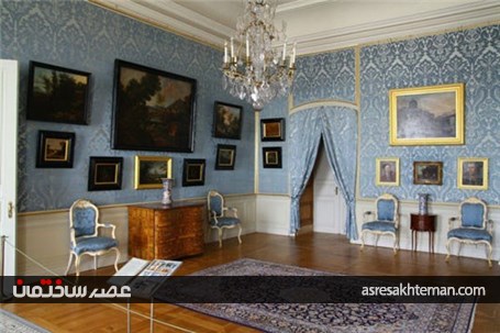 معماری کلاسیک کاخ باروک رانداله لتونی