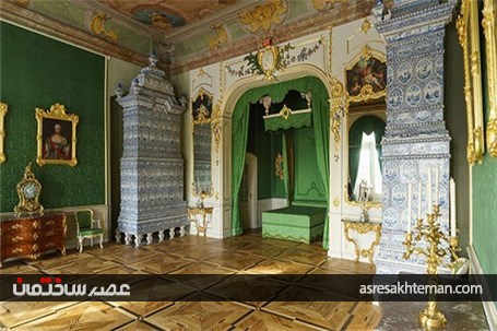 معماری کلاسیک کاخ باروک رانداله لتونی