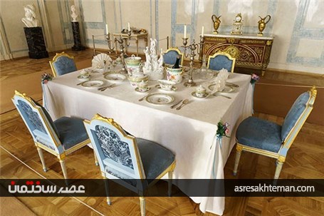 معماری کلاسیک کاخ باروک رانداله لتونی