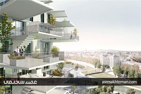 برجی به شکل درخت کاج +عکس