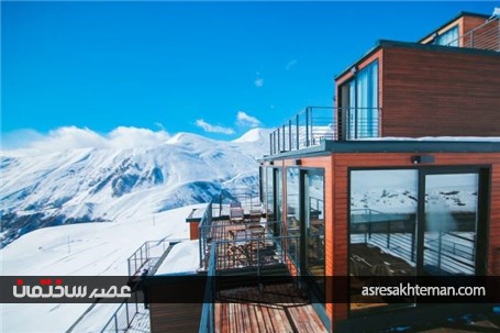 تصاویری فوق العاده از اولین هتل مثلثی دنیا