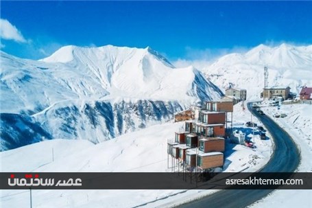 تصاویری فوق العاده از اولین هتل مثلثی دنیا