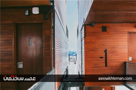 تصاویری فوق العاده از اولین هتل مثلثی دنیا
