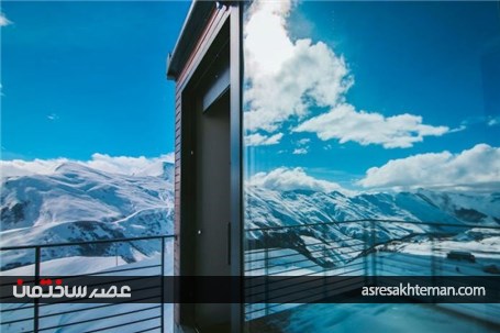 تصاویری فوق العاده از اولین هتل مثلثی دنیا