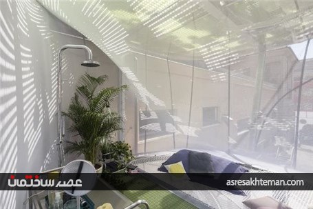 خانه 50 متری متحرک با دیوارهای شفاف ساخته شد