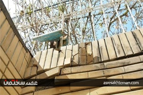 خسارات وارد شده به خیابان‌ها و ساختمان‌های مشهد پس از زلزله +تصاویر