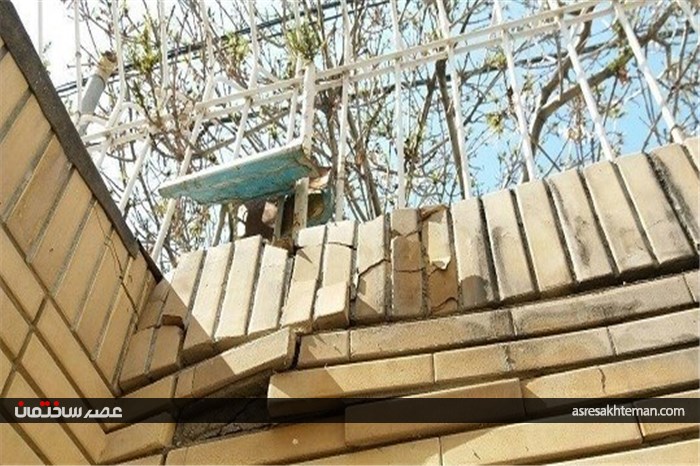 خسارات وارد شده به خیابان‌ها و ساختمان‌های مشهد پس از زلزله +تصاویر