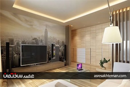 دکوراسیون داخلی خانه با نورپردازی مدرن