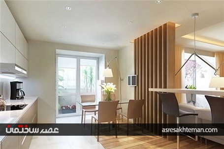 دکوراسیون داخلی خانه با نورپردازی مدرن