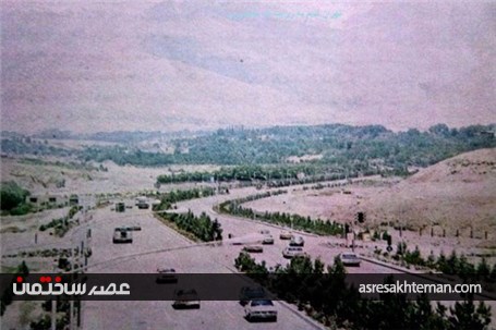 بزرگراه شهید مدرس در گذر زمان +تصاویر