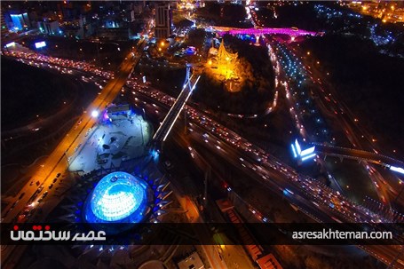 بزرگراه شهید مدرس در گذر زمان +تصاویر