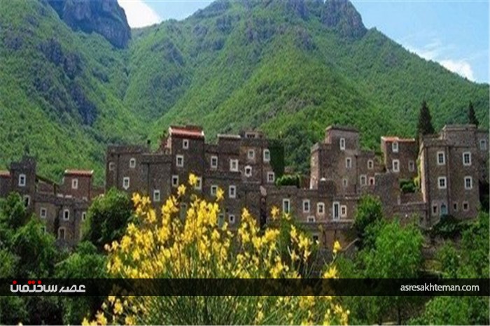 روستای سنگی مدرن در ایتالیا +عکس