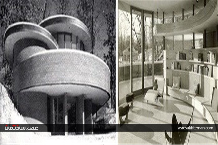 خانه های مُدور در تاریخ معماری
