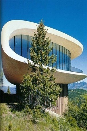 خانه های مُدور در تاریخ معماری