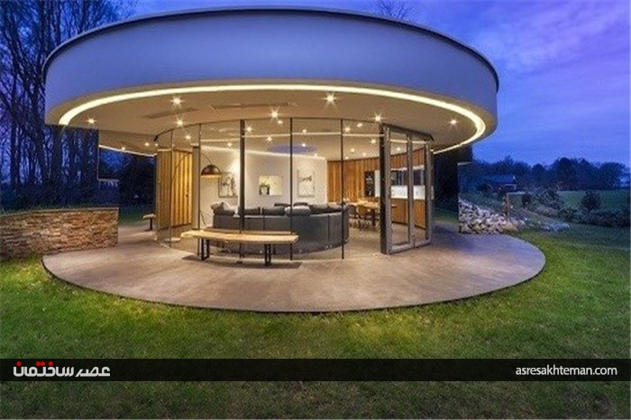 خانه های مُدور در تاریخ معماری