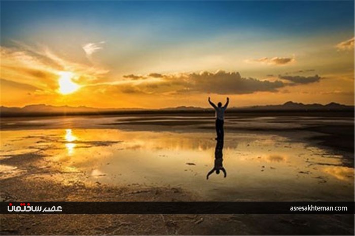 سفری به بزرگترین آینه طبیعی ایران+تصاویر