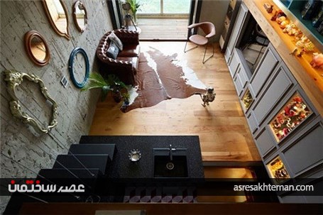 عکس هایی از دکوراسیون داخلی 15 نشیمن از نمای بالا