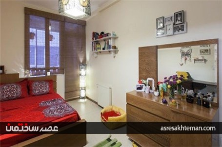 دکوراسیون آپارتمان 60 متری در اکباتان تهران