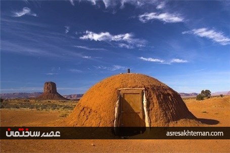 خانه های مُدور در تاریخ معماری