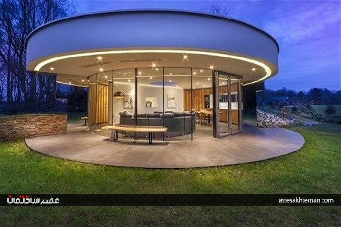 خانه های مُدور در تاریخ معماری