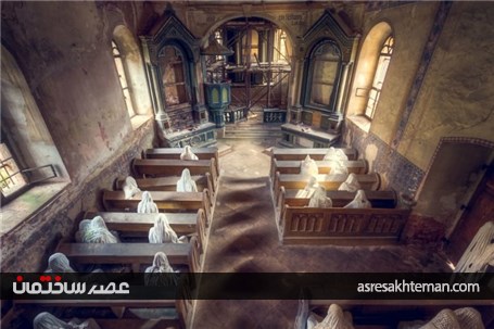 مجموعه تصاویر شگفت انگیزی که کلیسا ها و عبادتگاه های متروکه در سراسر جهان را نشان می دهند