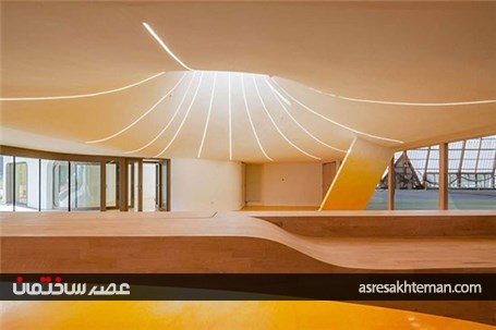 طراحی فوق العاده باشگاه تنیس استراسبورگ