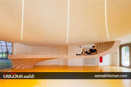 طراحی فوق العاده باشگاه تنیس استراسبورگ