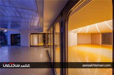 طراحی فوق العاده باشگاه تنیس استراسبورگ