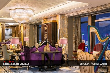 نگاهی به درون لوکس ترین هتل کشور چین