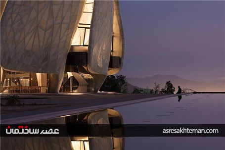 : ساختمانی با نمای منحصر به فرد در شیلی