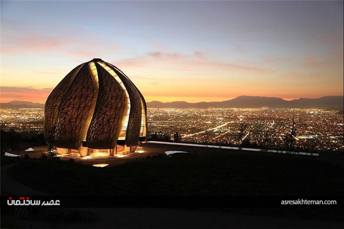 ساختمانی با نمای منحصر به فرد در شیلی+تصاویر
