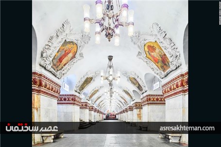 نگاهی به 12 ایستگاه متروی بسیار زیبا در شهر مسکو