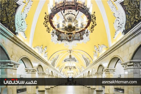 نگاهی به 12 ایستگاه متروی بسیار زیبا در شهر مسکو