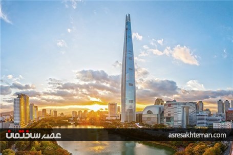 برج Lotte رکورد مرتفع ترین ساختمان کره جنوبی را شکست