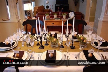 عکس هایی از دکوری، برای میز ناهار خوری