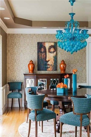 عکس هایی از دکوری، برای میز ناهار خوری
